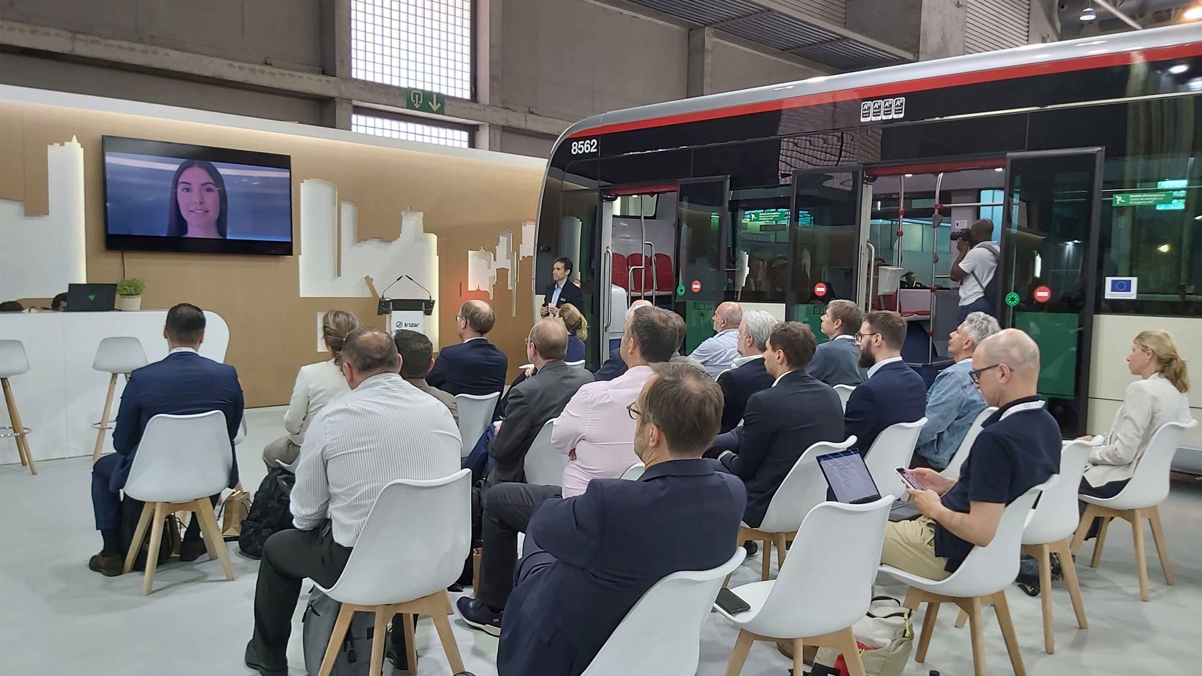 Irizar e-mobility is attending the UITP Global Public Transport Summit in Barcelona
