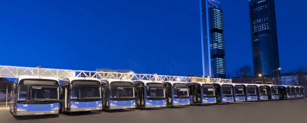 La ciudad de Madrid ya cuenta con 15 autobuses eléctricos cero emisiones de Irizar