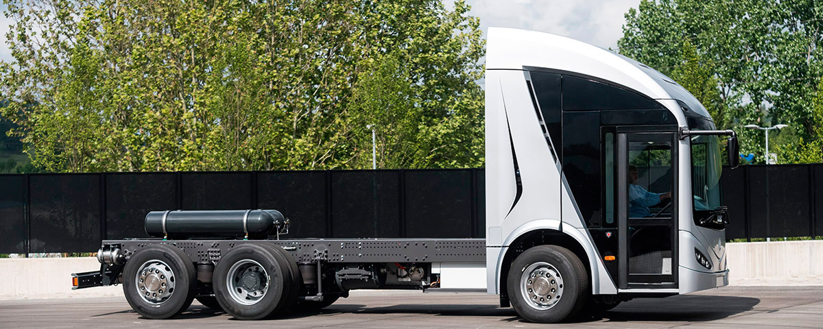 The Irizar ie truck is the new and innovative electric vehicle from the Irizar Group