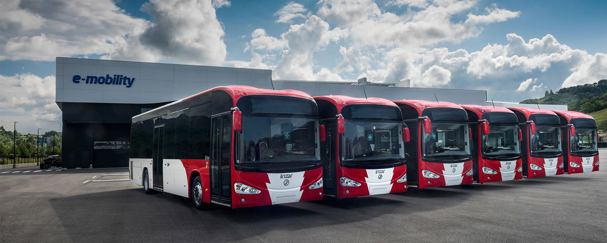 Luxembourg incorpore six autobus électriques zéro émission du modèle Irizar ie bus