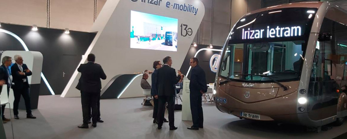 Irizar e-mobility présente ses solutions d’électromobilité clés en main au salon Rencontres Nationales du Transport Public à Nantes, France