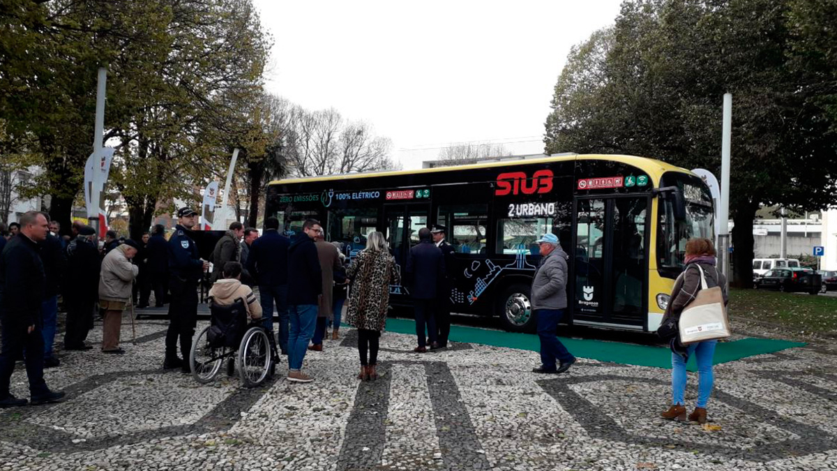 Portugalen martxan dira lehenengo Irizar autobus elektrikoak