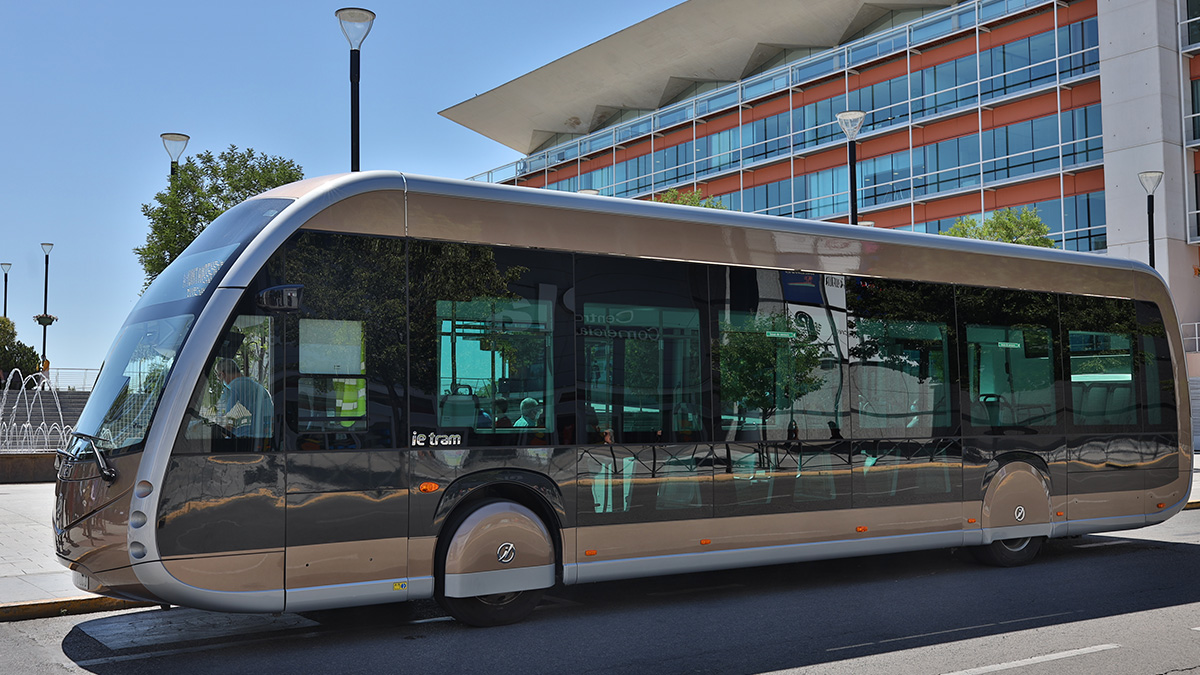 El Irizar ie tram de 12 metros en Fuenlabrada - Irizar e-mobility
